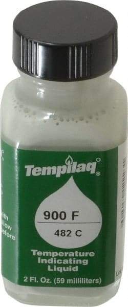 Tempil - 900°F Temp Indicating Liquid - 2 Ounce Container, 482°C - Benchmark Tooling