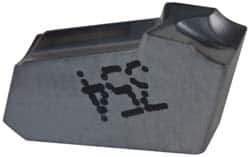Iscar - GFR J IC354 Grade, 0.1181" Cutting Width, Carbide Cutoff Insert - 6° Right Hand Lead Angle, 0.0098" Cnr Rad, TiCN Coated, Single End - Benchmark Tooling