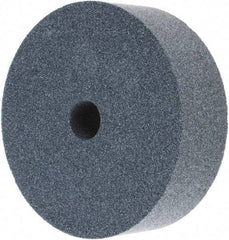 Norton - 3" Diam x 1/2" Hole x 1" Thick, H Hardness, 100 Grit Surface Grinding Wheel - Silicon Carbide, Type 1, Fine Grade, 10,825 Max RPM, Vitrified Bond, No Recess - Benchmark Tooling