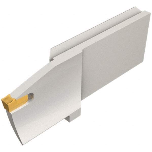 Iscar - 6" Groove Width, 25mm Max Depth of Cut, Left Hand Cut, SGFFA Indexable Grooving Blade - GFF-N Insert Style, Series Self-Grip - Benchmark Tooling