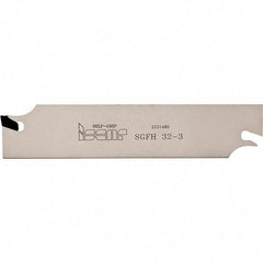 Iscar - 1.8 to 2.69mm Groove Width, 20mm Max Depth of Cut, Neutral Cut, SGFH Indexable Grooving Blade - GFN-A, GFN-C, GFN-J, GFN-W, GFR/L-C, GFR/L-J, GFR/L-W Insert Style, Series Self-Grip - Benchmark Tooling