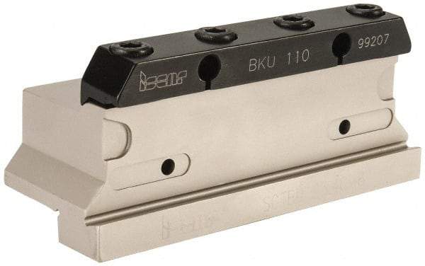 Iscar - Tool Block Style SGTBU, 1.26" Blade Height, 4.33" OAL, 1.97"& OAH, Indexable Cutoff Blade Tool Block - 1" Shank Height, 0.9" Shank Width, Reversible, Through Coolant - Benchmark Tooling