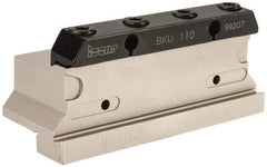 Iscar - Tool Block Style SGTBU, 1.26" Blade Height, 4.33" OAL, 1.97"& OAH, Indexable Cutoff Blade Tool Block - 1" Shank Height, 0.9" Shank Width, Reversible, Through Coolant - Benchmark Tooling