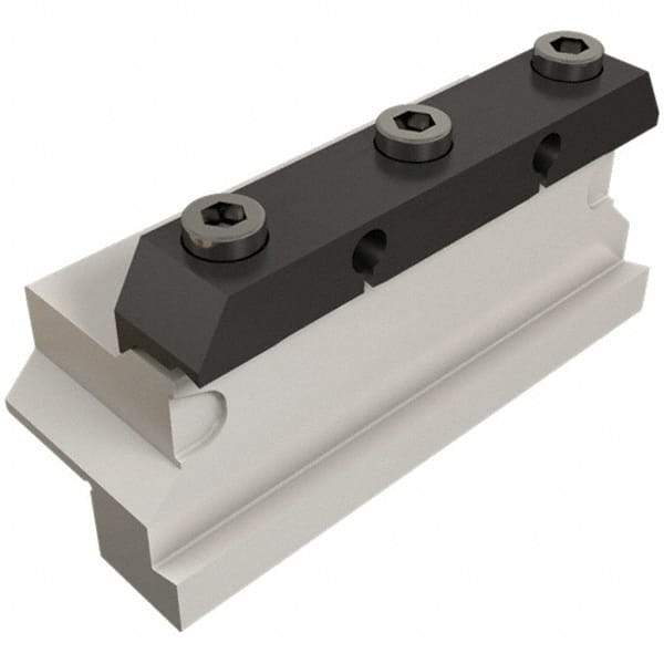 Iscar - Tool Block Style SGTBU, 32mm Blade Height, 110mm OAL, 50mm OAH, Indexable Cutoff Blade Tool Block - 25mm Shank Height, 23mm Shank Width, Through Coolant, Series Tool Blocks - Benchmark Tooling