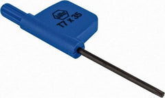 Iscar - T7 Torx Drive, Key for Indexable Toolholder and Turning - Compatible with Insert Screws - Benchmark Tooling