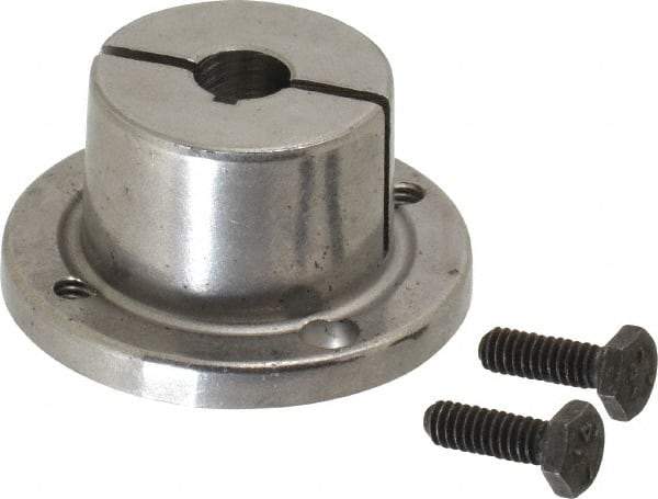 Browning - 1/2" Bore, 1/8" Wide Keyway, 1/16" Deep Keyway, H Sprocket Bushing - 1.57 to 1-5/8" Outside Diam, For Use with Split Taper Sprockets & Sheaves - Benchmark Tooling