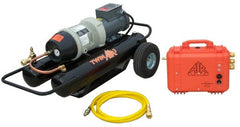 AIR Systems - Supplied Air (SAR) Compressors; Includes Filtration Panel & Hose: No ; Maximum Number of Connections: 3-Man ; Coupling Type: Hansen ; Maximum PSI: 110 ; Cubic Feet per Minute (CFM): 30.00 ; Horsepower (HP): 2.00 - Exact Industrial Supply