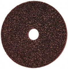 3M - 6" Diam, 1/2" Face Width, 1" Center Hole, Medium Grade, Aluminum Oxide Deburring Wheel - Unitized, Medium Density 5 Grade, 6,000 RPM - Benchmark Tooling