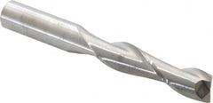 Niagara Cutter - 1/2", 2" LOC, 1/2" Shank Diam, 4" OAL, 2 Flute, Solid Carbide Square End Mill - Single End, Uncoated, Spiral Flute, 30° Helix, Centercutting, Right Hand Cut, Right Hand Flute, Series C230 - Benchmark Tooling