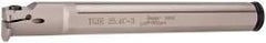 Iscar - TGI, Internal, Right Hand, 0.31" Max Depth of Cut, 0.118" Max Groove Width, Indexable Grooving Tool Holder - TGMF Insert Compatibility, 1" Shank Width, 7.85" OAL, Through Coolant - Benchmark Tooling