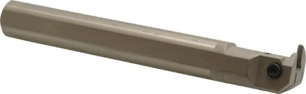 Iscar - TGI, Internal, Right Hand, 0.33" Max Depth of Cut, 0.157 to 0.197" Groove Width, Indexable Grooving Tool Holder - TGMF Insert Compatibility, 1" Shank Width, 7.85" OAL, Through Coolant - Benchmark Tooling