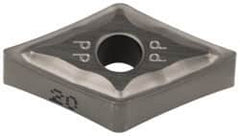 Iscar - DNMG331 PP Grade IC20 Carbide Turning Insert - Uncoated, 55° Diamond, 3/8" Inscr Circle, 3/16" Thick, 1/64" Corner Radius - Benchmark Tooling