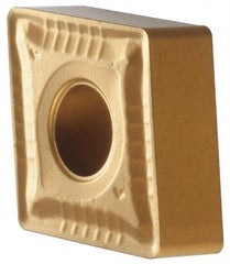 Iscar - CNMG644 NR Grade IC3028 Carbide Turning Insert - TiCN Finish, 80° Diamond, 3/4" Inscr Circle, 1/4" Thick, 1/16" Corner Radius - Benchmark Tooling