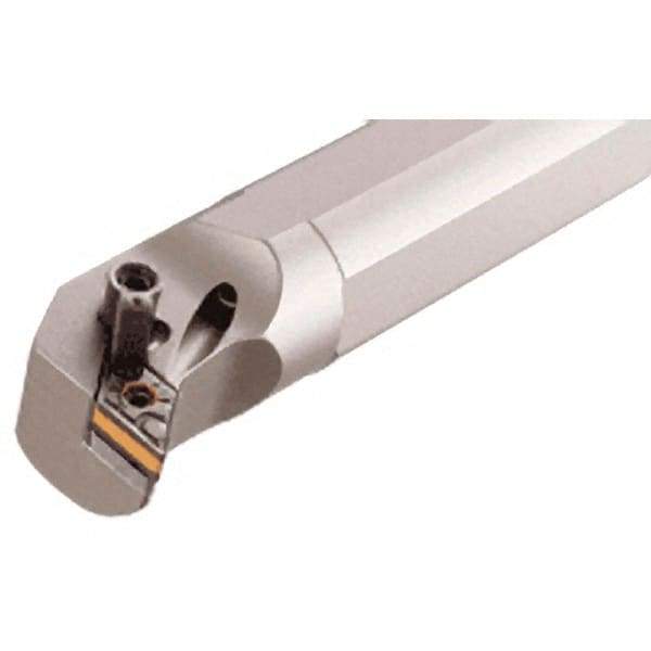 Iscar - 1.58" Min Bore Diam, 12" OAL, 1-1/4" Shank Diam, A-MDUN Indexable Boring Bar - 1.77" Max Bore Depth, DNMG 33.. Insert, Clamp Holding Method - Benchmark Tooling