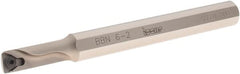 Iscar - 0.394" Min Bore Diam, 5" OAL, 1/2" Shank Diam, BBN Indexable Boring Bar - TP.. 2 Insert, Screw Holding Method - Benchmark Tooling