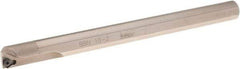 Iscar - 0.67" Min Bore Diam, 8" OAL, 5/8" Shank Diam, BBN Indexable Boring Bar - TP.. 2 Insert, Screw Holding Method - Benchmark Tooling