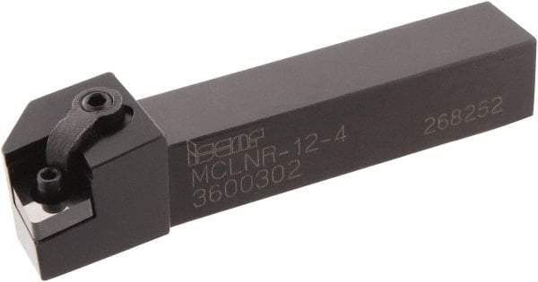 Iscar - MCLN, Right Hand Cut, 5° Lead Angle, 3/4" Shank Height x 3/4" Shank Width, Negative Rake Indexable Turning Toolholder - 4-1/2" OAL, CN.. Insert Compatibility, Series Comlock - Benchmark Tooling