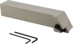 Iscar - MDJN, Left Hand Cut, 93° Lead Angle, 1" Shank Height x 1" Shank Width, Negative Rake Indexable Turning Toolholder - 6" OAL, DN.. Insert Compatibility, Series Isoturn - Benchmark Tooling