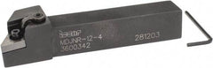 Iscar - MDJN, Right Hand Cut, 3° Lead Angle, 3/4" Shank Height x 3/4" Shank Width, Negative Rake Indexable Turning Toolholder - 4-1/2" OAL, DN..43. Insert Compatibility, Series Isoturn - Benchmark Tooling