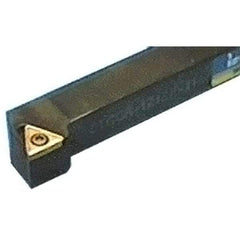 Iscar - STGC, Right Hand Cut, 91° Lead Angle, 3/4" Shank Height x 3/4" Shank Width, Neutral Rake Indexable Turning Toolholder - 4-1/2" OAL, TC.. Insert Compatibility, Series Isoturn - Benchmark Tooling