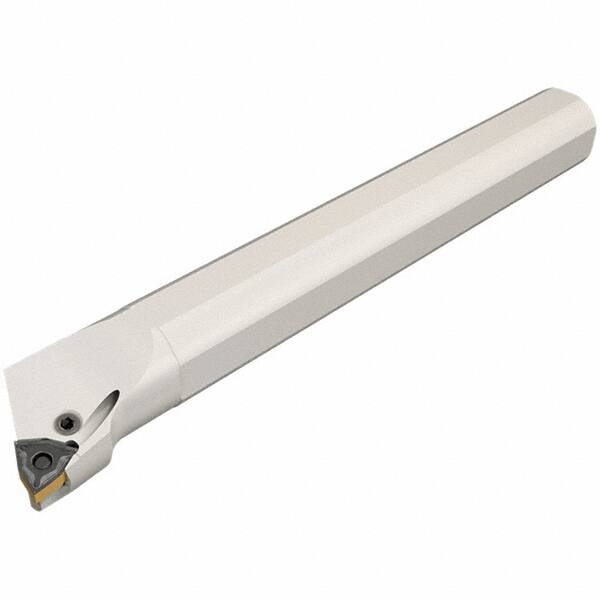 Iscar - 32mm Min Bore Diam, 250mm OAL, 25mm Shank Diam, S-PWLN Indexable Boring Bar - 47mm Max Bore Depth, WNM.. 0804.. Insert, Lever Holding Method - Benchmark Tooling