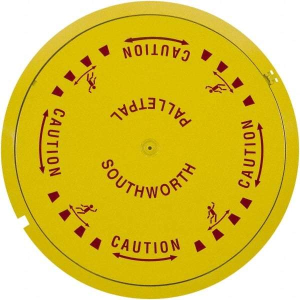 Pallet Pal - Turntables Type: Low Profile Disk Diameter (Inch): 43-5/8 - Benchmark Tooling