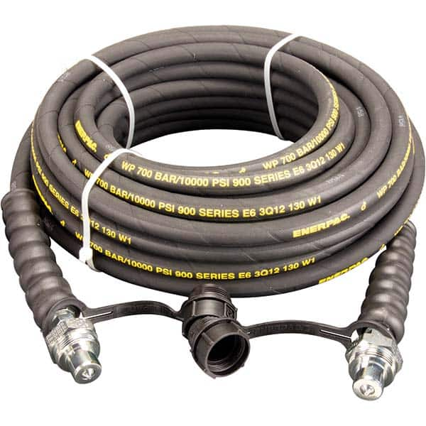 Enerpac - Hydraulic Pump Hose Inside Diameter (Inch): 0.25 Hose Length (Feet): 50.00 - Benchmark Tooling