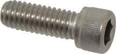 Value Collection - 5/16-18 UNC Hex Socket Drive, Socket Cap Screw - Grade 316 Stainless Steel, Uncoated, 7/8" Length Under Head - Benchmark Tooling