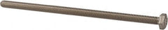 Value Collection - 1/4-20 UNC, 5-1/2" Length Under Head Hex Head Cap Screw - Fully Threaded, Grade 316 Stainless Steel, Uncoated, 7/16" Hex - Benchmark Tooling