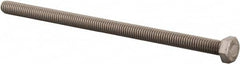 Value Collection - 5/16-18 UNC, 6" Length Under Head Hex Head Cap Screw - Fully Threaded, Grade 316 Stainless Steel, Uncoated, 1/2" Hex - Benchmark Tooling