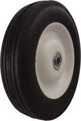 Marathon Industries - 8 Inch Diameter x 1-3/4 Inch Wide, Rubber Caster Wheel - 225 Lb. Capacity, 1-3/8 Inch Hub Length, 1/2 Inch Axle Diameter - Benchmark Tooling