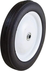 Marathon Industries - 10 Inch Diameter x 1-3/4 Inch Wide, Rubber Caster Wheel - 150 Lb. Capacity, 1-1/2 Inch Hub Length, 1/2 Inch Axle Diameter - Benchmark Tooling