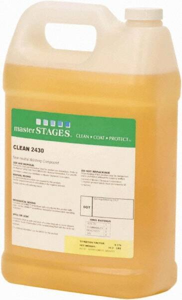 Master Fluid Solutions - 1 Gal Jug Cleaner - Low Foam, Series Clean 2430 - Benchmark Tooling