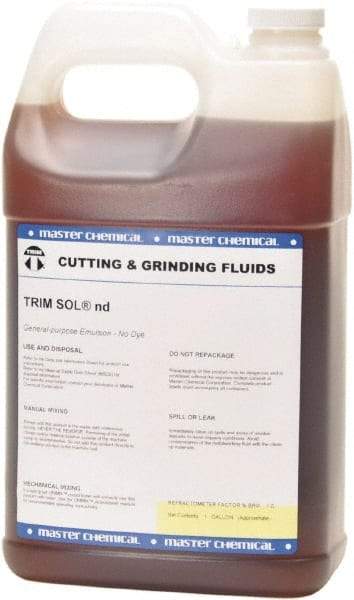 Master Fluid Solutions - 1 Gal Jug Cutting & Grinding Fluid - Liquid - Benchmark Tooling