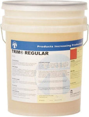 Master Fluid Solutions - Trim Regular, 5 Gal Pail Cutting & Grinding Fluid - Synthetic, For Cutting, Grinding - Benchmark Tooling