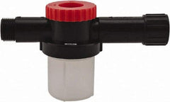 CRC - 5/8 GHT Garden Hose Mixer Unit - Plastic, Standard Shank Female Swivel Connector - Benchmark Tooling