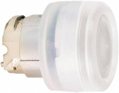 Schneider Electric - 22mm Mount Hole, Flush, Pushbutton Switch Only - Round, White Pushbutton, Nonilluminated, Momentary (MO) - Benchmark Tooling