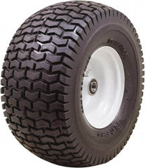Marathon Industries - 6-13/64" Wide x 13" High x 5" Deep Turf Flat Free Hand Truck Tire - 400 Lb Load Capacity - Benchmark Tooling