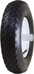 Marathon Industries - 3-25/64" Wide x 15-1/2" High x 6" Deep Pneumatic Hand Truck Tire - 400 Lb Load Capacity - Benchmark Tooling