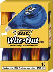 Bic - 1/6" x 472" Correction Tape Non-Refillable - Benchmark Tooling