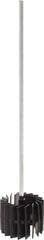 Hyde Tools - Steel & Polypropylene Paint Mixer - 17-1/2" Long, 5/16" Shank Diam, Compatible with 1 to 5 Gal Containers - Benchmark Tooling