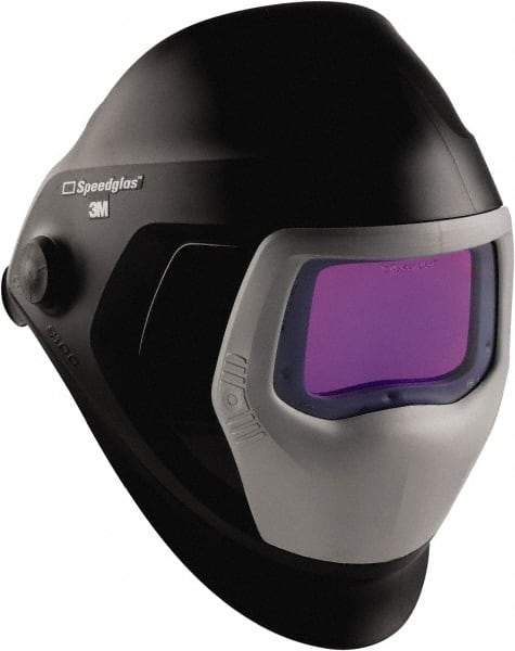 3M - 4.2" Window Width x 2.8" Window Height, 5, 8 to 13 Shade Auto-Darkening Lens, Front Lift Welding Helmet - Black PPA - Benchmark Tooling