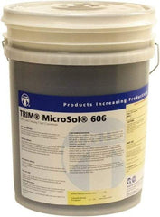 Master Fluid Solutions - Trim MicroSol 606, 5 Gal Pail Cutting & Grinding Fluid - Semisynthetic - Benchmark Tooling