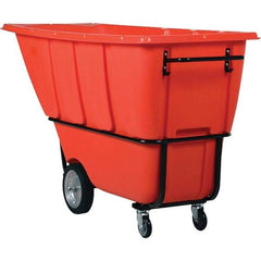 Vestil - 2,100 Lb Load Capacity, Polyethylene Tilt Truck - 32" Wide x 73" Long x 43" High - Benchmark Tooling