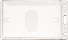 ADVANTUS - Cord Mounted Badge Holder - Clear - Benchmark Tooling