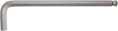 Paramount - 14mm Hex, Long Arm, Ball End Hex Key - 10-13/64" OAL, Protanium High Torque Steel, Metric System of Measurement - Benchmark Tooling