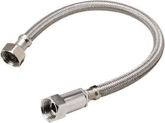 B&K Mueller - 3/8" Compression Inlet, 1/2" FIP Outlet, Stainless Steel Faucet Connector - Use with Faucets - Benchmark Tooling