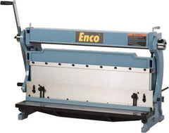 Enco - Combination Roller, Shear & Brake Machines Maximum Mild Steel Shearing Capacity (Gauge): 20 Maximum Mild Steel Bending Capacity (Gauge): 20 - Benchmark Tooling