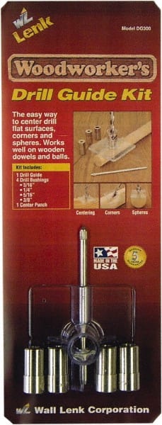 Made in USA - Centering Guide for Woodworking Drill Bits - Benchmark Tooling