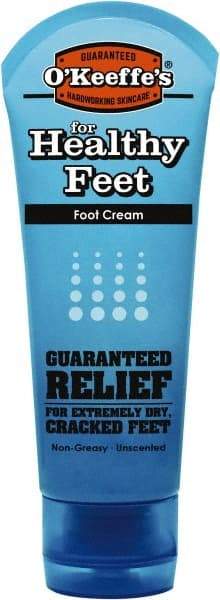 O'Keeffe's - 3 oz Moisturizing Foot Cream - Comes in Tube, Fragrance Free - Benchmark Tooling